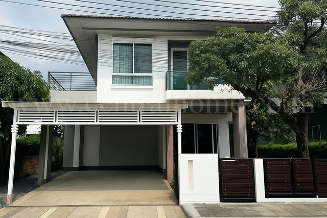 ราคาพิเศษ บ้านเดี่ยว ฮาบิเทีย บอนด์ ราชพฤกษ์ ถนนเมน เฟอร์ครบ