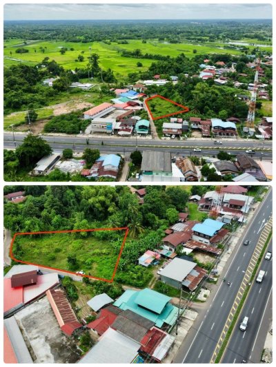 ขายที่ดิน อุบลราชธานี  ( ใกล้มหาวิทยาลัยอุบล ) เป็นที่ดินเปล่าแปลงสวย อำเภอวารินชำราบ - รูปที่ 3
