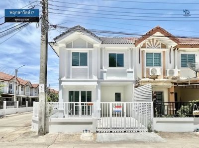 lN-147 ขายทาวน์เฮ้าส์ 2 ชั้น พฤกษาวิลล์17 พุทธบูชา36 เนื้อที่ 22.4 ตรว 3นอน 2น้ำ ใกล้เซ็นทรัลพระราม2