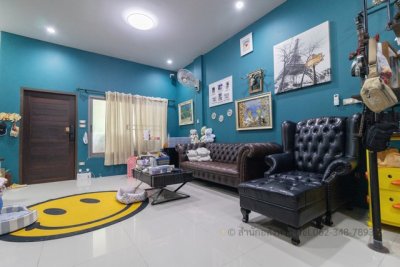 ขาย ทาวน์โฮม 3 ชั้น ภัทรโมทาวน์ แจ้งวัฒนะ 19 เดินถึงรถไฟฟ้าและเซ็นทรัล สภาพดีพร้อมอยู่ ถูกที่สุดในโครงการ - รูปที่ 2