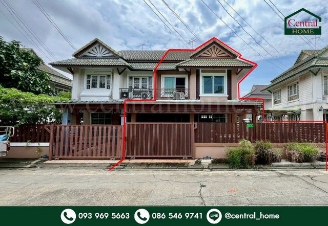 ขายด่วน ราคาพิเศษ บ้านแฝด 2 ชั้น พฤกษา 19 ซอยวัดลาดปลาดุก บางบัวทอง