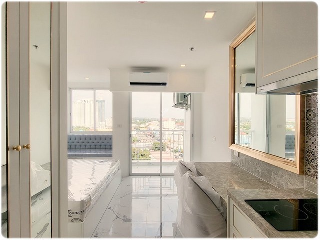 ขายคอนโดหรู Empire Tower พัทยา ใกล้หาดจอมเทียน 500ม. สตูดิโอ ชั้น 7 ลงทุนคุ้ม
