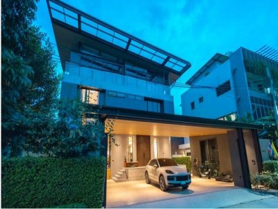 ขายบ้านเดี่ยว 3 ชั้น 189 ตร.ว. หมู่บ้านเกศินีวิลล์ ประชาอุทิศ ใกล้ Central EastVille