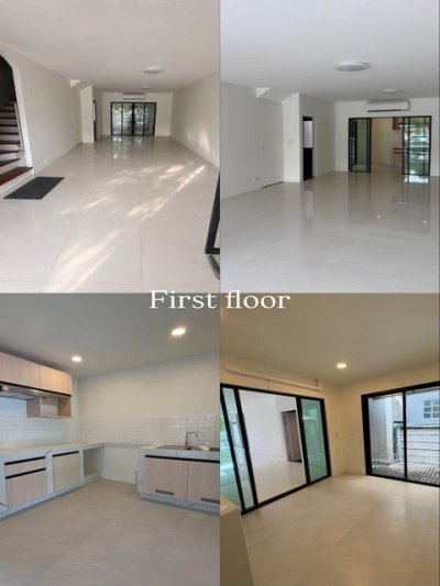 ให้เช่าทาวน์โฮม 3.5 ชั้น 225 ตรม. 3 ห้องนอน อารียา แมนดารีน่า สุขุมวิท77 ใกล้ MRT ศรีนุช - รูปที่ 2