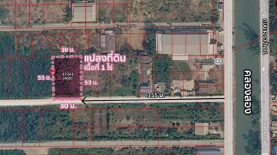 ที่ดินทำเลดี ตำบลคลองสอง อำเภอคลองหลวง จังหวัดปทุมธานี ตั้งอยู่บริเวณ ซอยกลั่นกรอง 2 ระหว่างซอยไอยรา 6 - รูปที่ 7