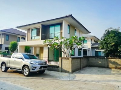 กฟน. บางพลี 700 ม.  52 ตร.ว. ตลาดกิ่งแก้ว890ม. มาร์เก็ตวิลเลจ สุวรรณภูมิ กิ่งแก้ว1-8 บ้านเดี่ยว 3 นอน 3 น้ำ - รูปที่ 5