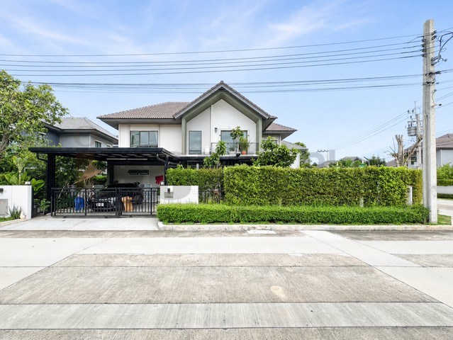บ้านเดี่ยว เว นิ ว โฟ ล ว์ แจ้งวัฒนะ venue flow chaengwattana ต่อเติมสวยพร้อมอยู่ หลังมุม ถนนเมนท์