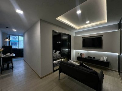 ขายต่ำกว่าราคาประเมิน เพียง 885,000 บาท #SRLand Condo #โซนสันทราย ห้องตกแต่งโทนดำสุดเท่ สไตล์โมเดิร์น เหมาะทั้งซื้ออยู่เองและลงทุนปล่อยเช่า - รูปที่ 2