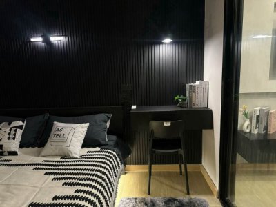 ขายต่ำกว่าราคาประเมิน เพียง 885,000 บาท #SRLand Condo #โซนสันทราย ห้องตกแต่งโทนดำสุดเท่ สไตล์โมเดิร์น เหมาะทั้งซื้ออยู่เองและลงทุนปล่อยเช่า - รูปที่ 7