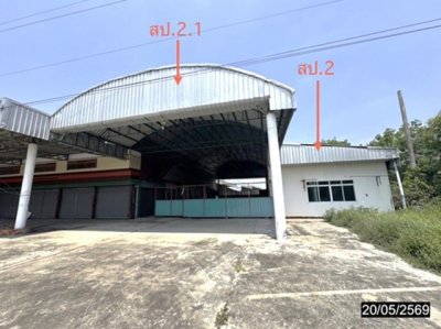 ขายโกดังชั้นเดียว ศรีสะเกษ ตำบลสุขสวัสดิ์ อำเภอไพรบึง - รูปที่ 2