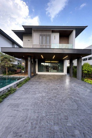 ขายบ้านใหม่ Pool Villa สันผักหวาน หางดง 4 นอน Fully Furnished เพียง 8.99 ล้าน - รูปที่ 3