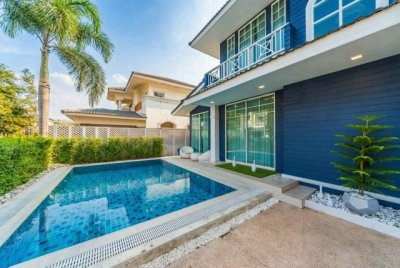 ให้เช่า 44,000 บาท/เดือน เอ็มเพอเรอร์2 Pool Villa สวย #สไตล์โมเดิร์น #รีโนเวทใหม่ #เฟอร์นิเจอร์ครบ ทำเลทอง #น้ำไม่ท่วม - รูปที่ 2