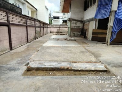 ขายที่ดินขนาดใหญ่พร้อมบ้าน 253 ตร.วา สุขุมวิท71 ปรีดีพนมยงค์ 14 ใกล้ BTS พระโขนง ตัวบ้านและที่ดินเคลียร์ปรับพื้นที่ จอดรถได้กว่า 20 คัน - รูปที่ 5