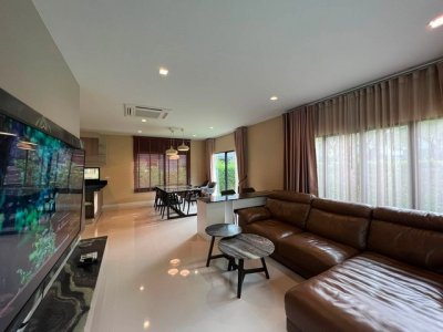 รหัสC7274 ให้เช่าบ้านเดี่ยว 2ชั้น หมู่บ้านบุราสิริ วงแหวน-อ่อนนุช ย่านถนนบางนา กม.7 บ้านตกแต่งพร้อมอยู่ - รูปที่ 4