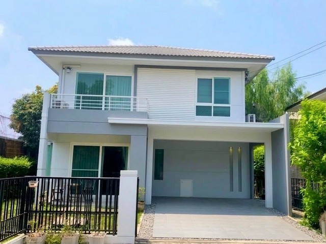 รหัสC7273 ให้เช่าบ้านเดี่ยว 2ชั้น หมู่บ้านสีวลี สุวรรณภูมิ บางพลี สมุทรปราการ บ้านตกแต่งครบพร้อมอยู่