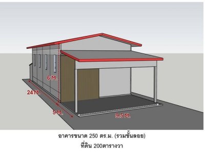 ให้เช่าโกดังสร้างใหม่ 200 ตรว. พื้นที่ 250 ตรม. มีนบุรี-ร่มเกล้า ถนนบึงขวาง ซอย 2 ทางลัดเชื่อมถนนร่มเกล้า - สุวินทวงศ์ - รูปที่ 8