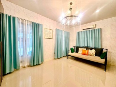 ให้เช่า #บ้านเดี่ยว  หมู่บ้านเศรษฐสิริ กรุงเทพกรีฑา , บ้านรีโทเวทใหม่ #ใกล้รรนานาชาติไบรท์ตัน - รูปที่ 7