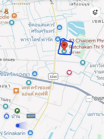 ขาย ที่ดินถมแล้ว 1 ไร่ ใกล้สวนหลวง ร. 9, ห้างพาราไดซ์, รถไฟฟ้า, รพ.สินแพทย์ เพียง 3-5 นาที ราคาดีที่สุดในย่านนี้ !! - รูปที่ 6