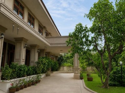 ขายบ้านเดี่ยว 587 ตรว. ถนนเมน ในสนามกอล์หมู่บ้านนวธานี ถนนเสรีไทย 59 เกษตร-นวมินทร์ ใจกลางธรรมชาติ ร่มรื่น อยู่สบาย - รูปที่ 4