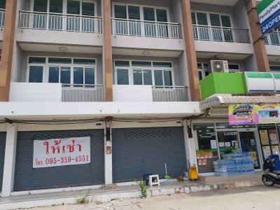 ให้เช่าตึกแถวสินสาคร ติด family mart หน้าหมู่บ้านซื่่อตรงสารินและนิคมอุตสาหกรรมสินสาคร - รูปที่ 2