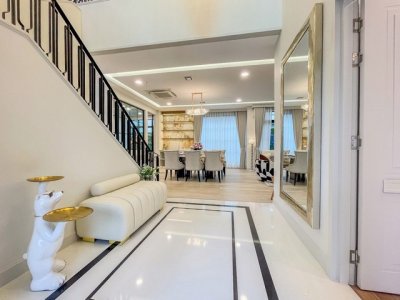 LV53607 ให้เช่า บ้านเดี่ยว นันทวัน พระราม 9 – กรุงเทพกรีฑาตัดใหม่ ห้องมุม บ้านสไตล์ฝรั่งเศสผสมผสานทำเลศักยภาพ ใกล้โรงเรียนนานาชาติชั้นนำ - รูปที่ 5