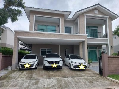 ขายบ้านเดี่ยว 2 ชั้น 91 ตร.ว. ลัดดารมย์ วงแหวน-รามอินทรา ใกล้แฟชั่นไอส์แลนด์