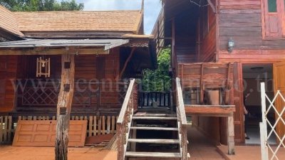 บ้านเดี่ยว บ้านเรือนไทยไม้สักทอง ถูกสุดในโซนทับมา ระยอง - รูปที่ 2