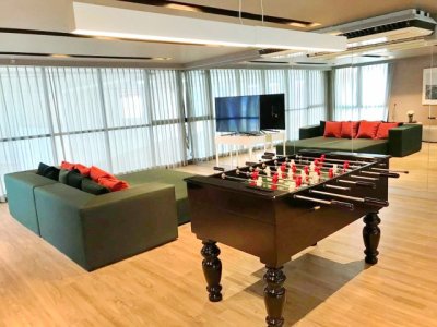 Plum Condo Central Station Phase 1 ทำเลใกล้ MRT ตลาดบางใหญ่ 700 ม.ตลาดกลางบางใหญ่ 700 ม.1 นอน 1 น้ำ ขนาด 24.5 ตร.ม.ชั้น 24 วิวเมือง เฟอร์ครบ - รูปที่ 4
