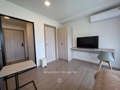 คอนโดเช่าบางเเสน ใกล้ตลาดปาร์คอิน Dcondo sense ใจกลางบางเเสน ติดห้างแหลมทอง หลังตลาดปาร์คอินพร้อมเข้าอยู่ CR0548 - รูปที่ 8