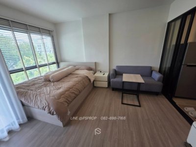 คอนโดเช่าบางเเสน ใกล้ตลาดปาร์คอิน Dcondo sense ใจกลางบางเเสน ติดห้างแหลมทอง หลังตลาดปาร์คอินพร้อมเข้าอยู่ CR0548 - รูปที่ 6
