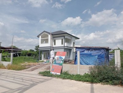 ขายบ้านพร้อมที่ดินสร้างใหม่ ตรงข้าม โรงเรียน วัดชัยสิทธิ์ ปทุมธานี - รูปที่ 3