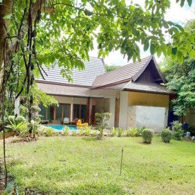 กาญจนบุรี ไทรโยค  ให้เช่าบ้านพูลวิลล่า ลุ่มสุ่ม 3นอน 2น้ำ 150 ตร.ม. รพ.ไทรโยค 700 ม.พร้อมเฟอร์ฯ ติดถนนใหญ่ วิวภูเขา - รูปที่ 4