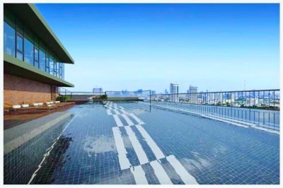 MRT สิรินธร 100 ม ใกล้ตลาดซังฮี้ 240 ม. ให้เช่าบริกซ์ คอนโดมิเนียม จรัญ 64  ชั้น21  35 ตร.ม.1 นอน 1 น้ำ - รูปที่ 8