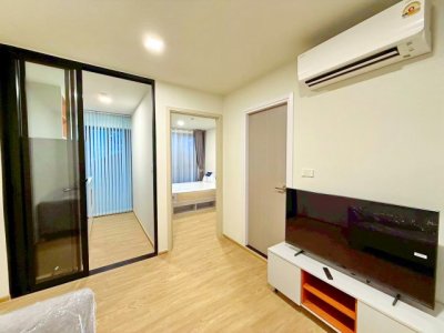คอนโด เคฟ ลูมินัส บางมด ให้เช่าชั้น 7 อาคาร C ขนาด 26.50 ตร.ม.1 นอน1 น้ำ วิวเมือง ใหม่เอี่ยม ตกแต่งเฟอร์ฯครบ ใกล้มจธ. 900 ม.ถนนพุทธบูชา - รูปที่ 3