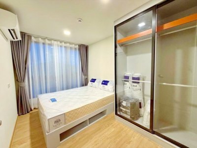 คอนโด เคฟ ลูมินัส บางมด ให้เช่าชั้น 7 อาคาร C ขนาด 26.50 ตร.ม.1 นอน1 น้ำ วิวเมือง ใหม่เอี่ยม ตกแต่งเฟอร์ฯครบ ใกล้มจธ. 900 ม.ถนนพุทธบูชา - รูปที่ 2