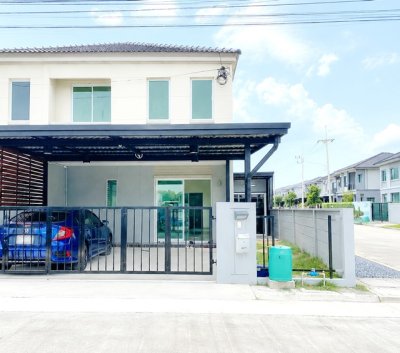 ตลาดมารวย หทัยราษฏร์ 54 วงแหวน-คลอง5 ขนาด 135 ตรม. บ้านขาย 2 ชั้น ต่อเติมหน้า-หลัง ลำลูกกา-คลอง 5 ไม่มีแอร์ ตลาดนัด เค สเปซ - รูปที่ 2