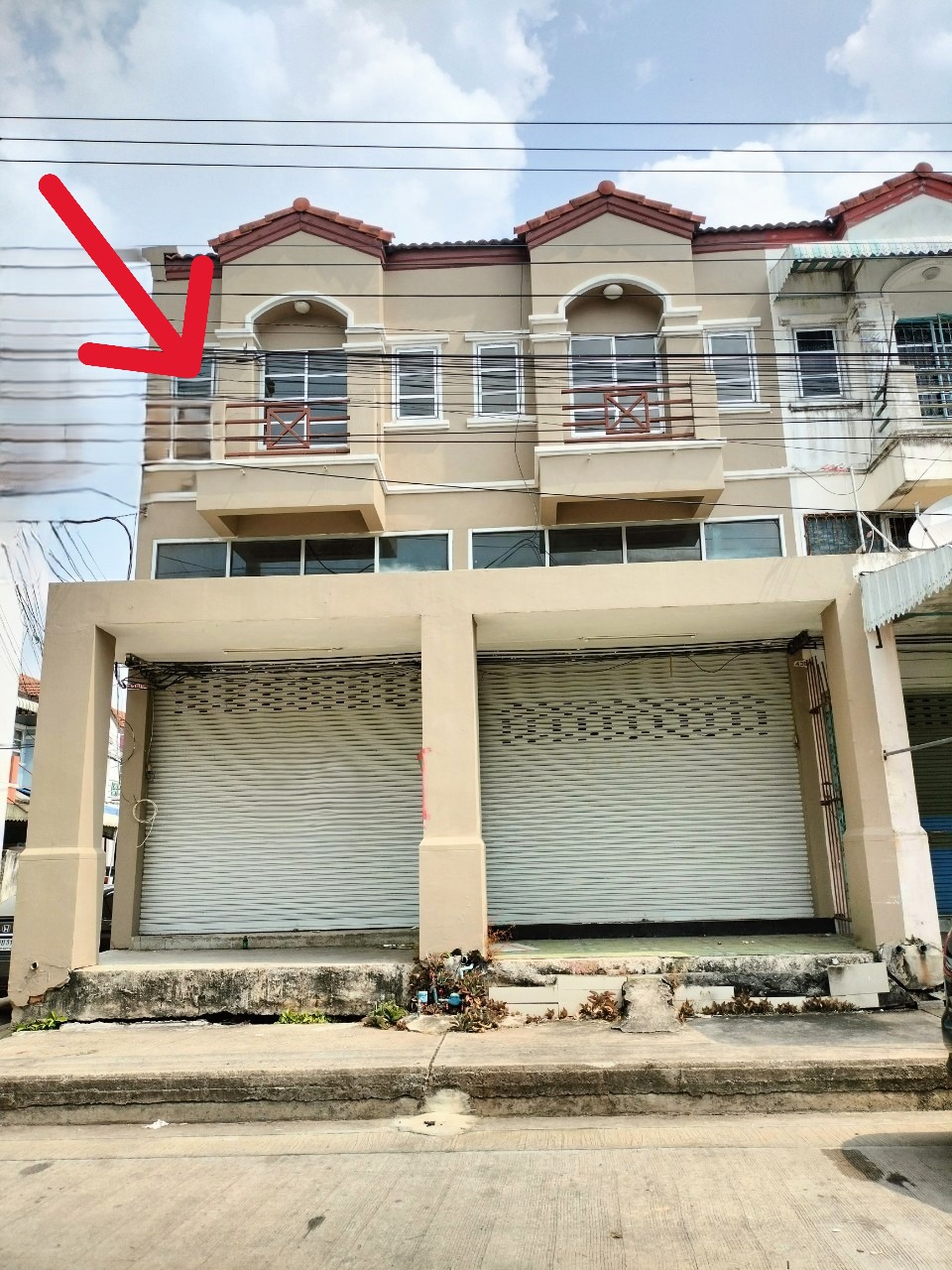 🏢👉ให้เช่า อาคารพาณิชย์ หมู่บ้านเมืองไทย บางนา บางเสาธง สมุทรปราการ