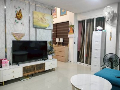 🎈ให้เช่า 🏡บ้านเดี่ยว 2 ชั้น ครึ่ง เนื้อที่ 67 ตร.ว.  หมู่บ้าน เอโทล มัลดีฟส์ บีช หนามแดง-บางพลี 5 ห้องนอน 3 ห้องน้ำ พื้นที่ใช้สอยเยอะมาก🎈 👉ต่อเติมบิ้วท์อินน์ สามารถทำเป็นออฟฟิศได้ - รูปที่ 4