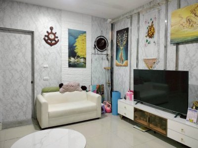 🎈ให้เช่า 🏡บ้านเดี่ยว 2 ชั้น ครึ่ง เนื้อที่ 67 ตร.ว.  หมู่บ้าน เอโทล มัลดีฟส์ บีช หนามแดง-บางพลี 5 ห้องนอน 3 ห้องน้ำ พื้นที่ใช้สอยเยอะมาก🎈 👉ต่อเติมบิ้วท์อินน์ สามารถทำเป็นออฟฟิศได้ - รูปที่ 5