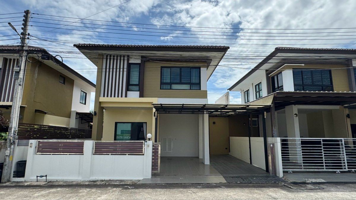 ขายบ้าน 2 ชั้น 40 ตร.ว. หมู่บ้านวาน่าบียอนด์ อ.เมืองระยอง ระยอง เจ้าของขายเอง