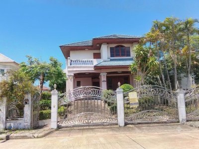#🔥บ้านเดี่ยว 3.85 ล้าน (รวมโอน)✨🔥 🤩ถูกกกกมากก📌บ้านเดี่ยว 88 ตร.ว. ชวนชื่น บางนา บางบ่อ สมุทรปราการ พร้อมอยู่ 🤩แถมฟรี พื้นที่ด้านข้าง 11 ตรว.(มีฉโนด)