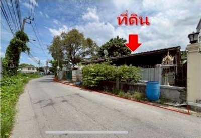ขายที่ดิน ถนนปรีดีพนมยงค์ 14 หมู่บ้านเกษมสำราญ 2 เที่ดินซอยมีสุวรรณ3โทร 095-164-2956 - รูปที่ 8