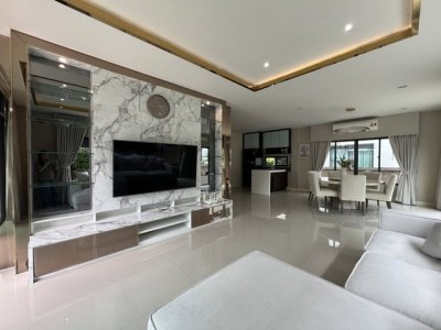 รหัสC7288 บ้านตกแต่งสวยพร้อมอยู่ บ้านเดี่ยว 2ชั้น หมู่บ้านเศรษฐสิริ กรุงเทพกรีฑา ตกแต่งพร้อมเข้าอยู่ - รูปที่ 3