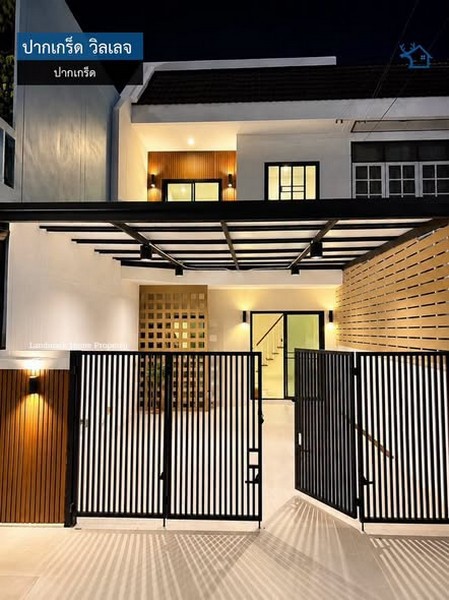 IN-169 ขายทาวน์โฮม 2 ชั้น ปากเกร็ด วิลเลจ บ้านมือสองตกแต่งใหม่ เนื้อที่ 20 ตรว 3นอน 2น้ำ ใกล้ห้าแยกปากเกร็ด