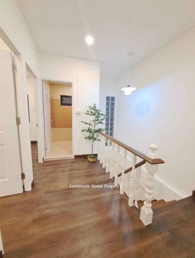 IN-169 ขายทาวน์โฮม 2 ชั้น ปากเกร็ด วิลเลจ บ้านมือสองตกแต่งใหม่ เนื้อที่ 20 ตรว 3นอน 2น้ำ ใกล้ห้าแยกปากเกร็ด - รูปที่ 6