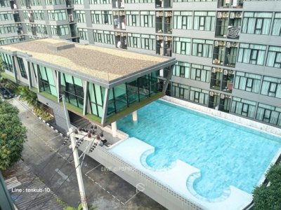 คอนโดเช่าศรีราชา ใกล้ถ.เก้ากิโล บรรยากาศเงียบสงบ The Indeed Condo Urban Sriracha CR0556 - รูปที่ 8
