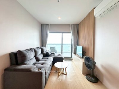คอนโดเช่าบางพระ ใกล้ตลาดหนองมนติดถนนสุขุมวิท The Symphony Condo ติดชายหาดทะเลCR0554 - รูปที่ 4