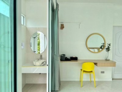 ขาย/ให้เช่าบ้าน โมเดิร์นมินิมอล สีขาวสวย พื้นที่ 80 ตรว. 5นอน 4น้ำ ใกล้สนามบินสุวรรณภูมิ - รูปที่ 4