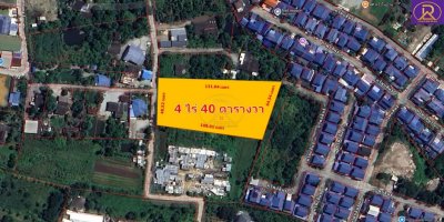 ที่ดินแปลงสวย วิวภูเขา ขายถูก 4 ไร่ 40 ตร.ว. เหมาะจัดสรร หรือทำโครงการหมู่บ้าน ใกล้ถนนข้าวหลาม  ต.ห้วยกะปิ อ.เมืองชลบุรี จ.ชลบุรี - รูปที่ 2