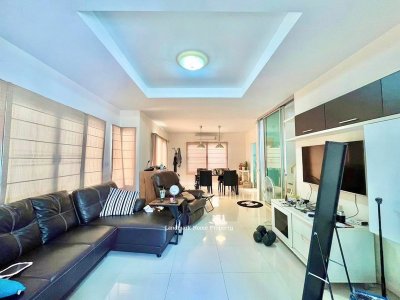 LM26-0139 ขายบ้านเดี่ยว 2 ชั้น รสิกาวิลล่าการ์เด้น3 รัตนาธิเบศร์ พื้นที่ 52 ตรว 3นอน 3น้ำ หน้าบ้านไม่ติดใคร ใกล้ MRTแยกบางพลู - รูปที่ 3